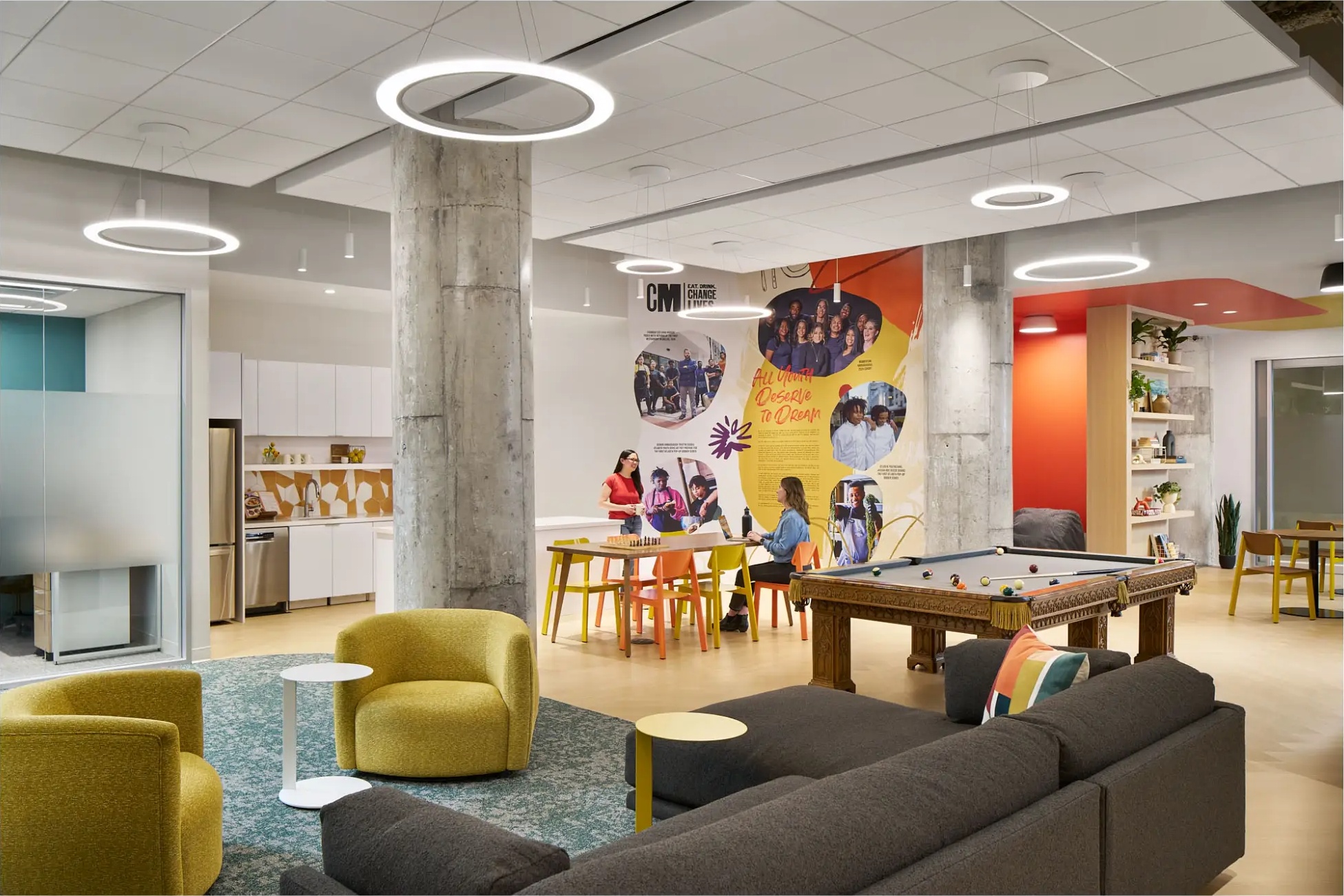 Commercial office construction site